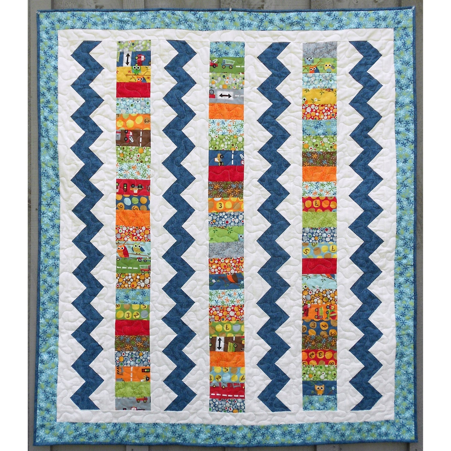 Coin Collector Quilt Pattern LLD-064 - Paper Pattern