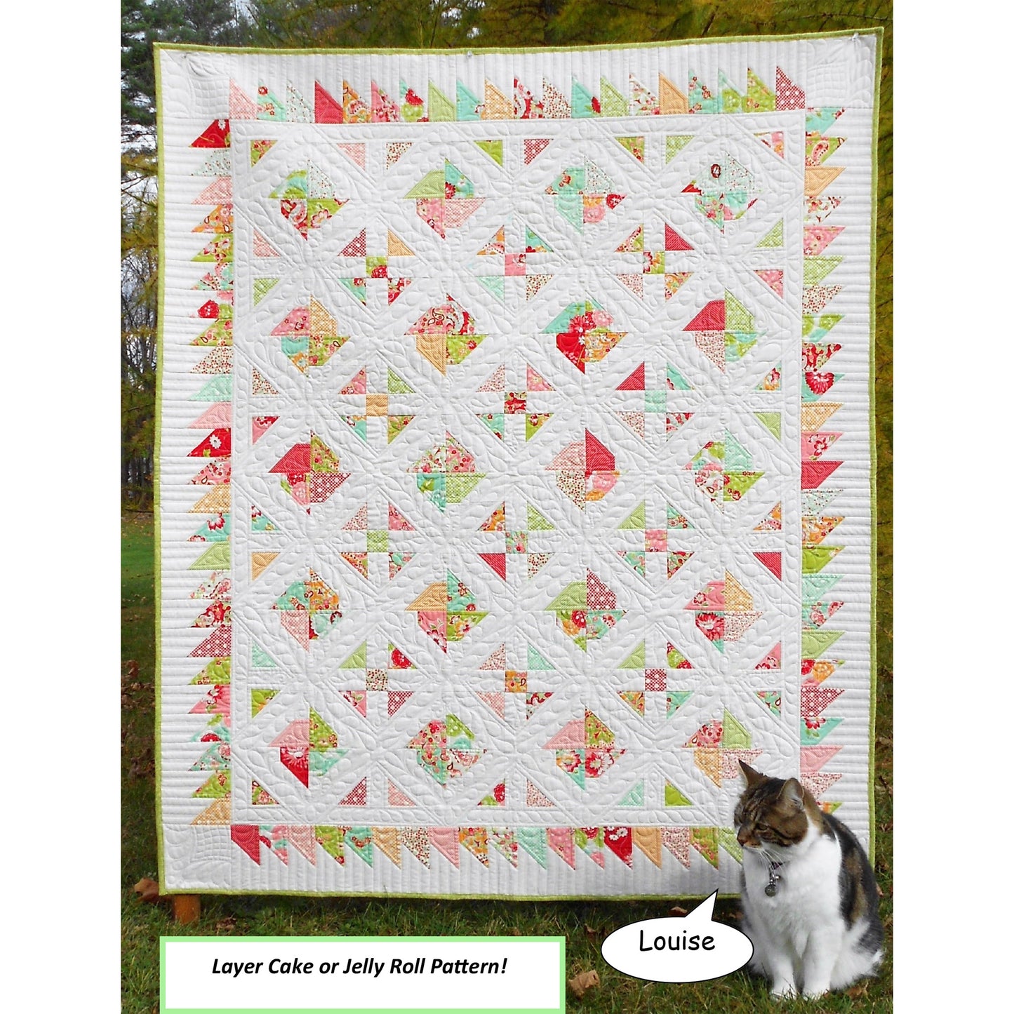 Carnival Quilt LLD-071e - Downloadable Pattern