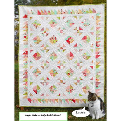 Carnival Quilt Pattern LLD-071 - Paper Pattern