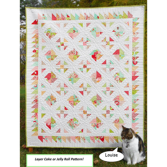 Carnival Quilt Pattern LLD-071 - Paper Pattern