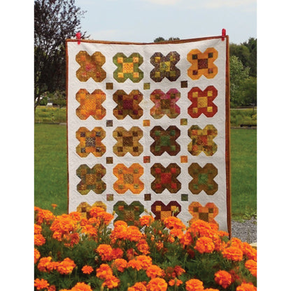 Harvest Blooms Quilt LLD-081e - Downloadable Pattern