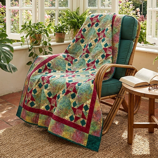 Gypsy Breeze Quilt LLD-121e - Downloadable Pattern