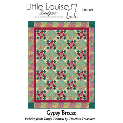 Gypsy Breeze Quilt LLD-121e - Downloadable Pattern
