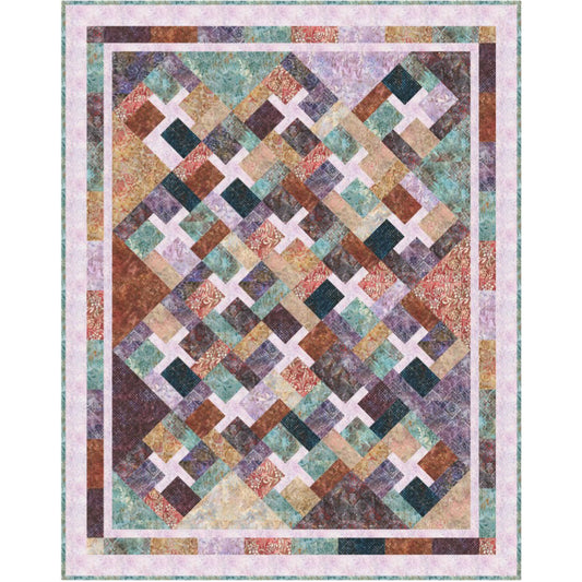 Tequila Sunrise Quilt Pattern LLD-087 - Paper Pattern