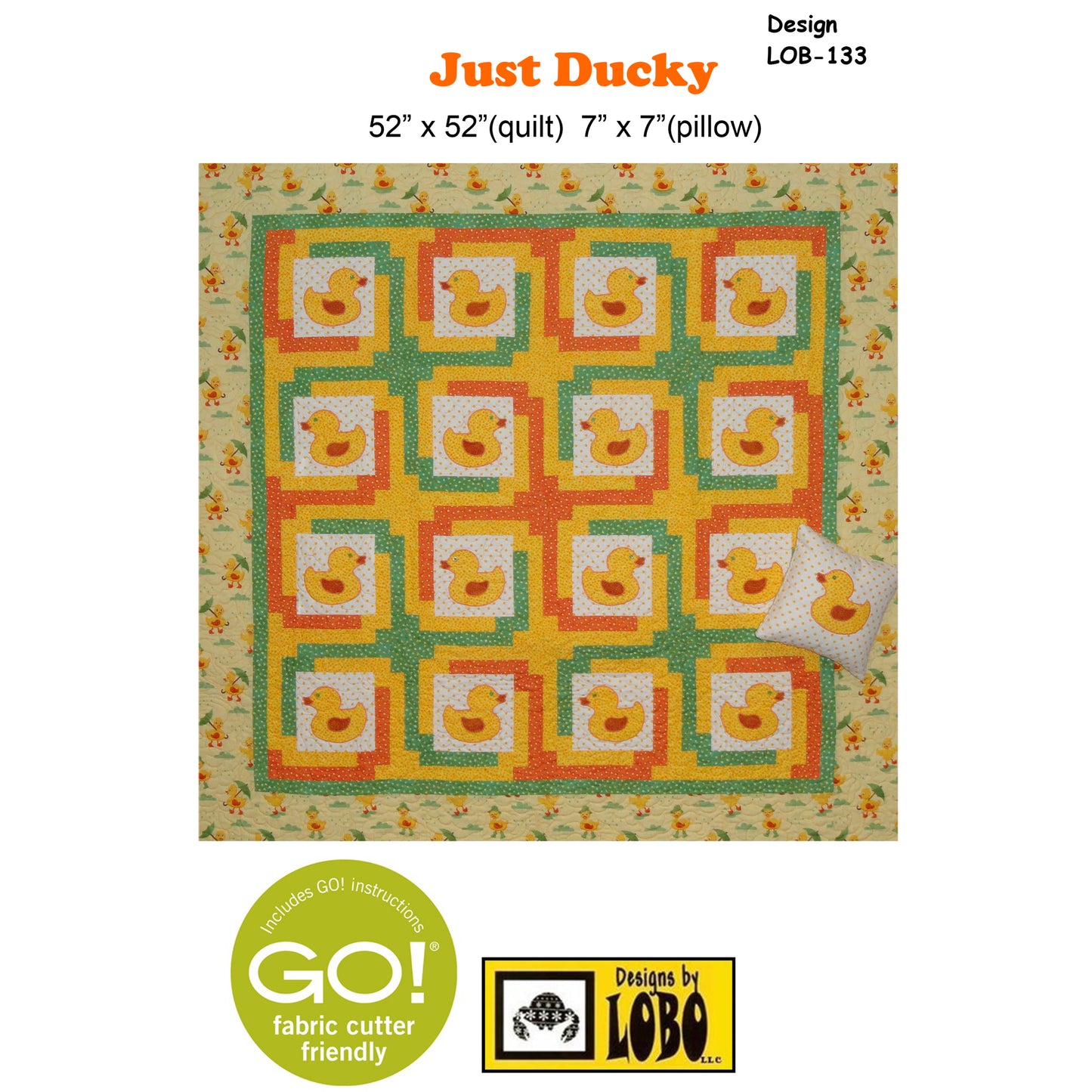 Just Ducky Quilt LOB-133e - Downloadable Pattern