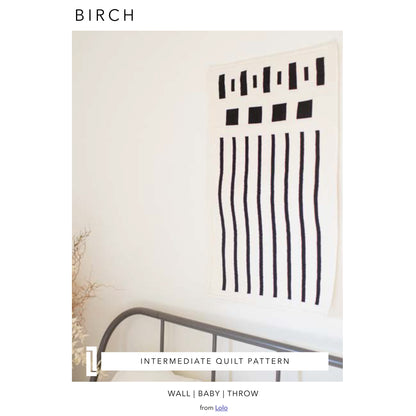 Birch Quilt LOLO-01e - Downloadable Pattern