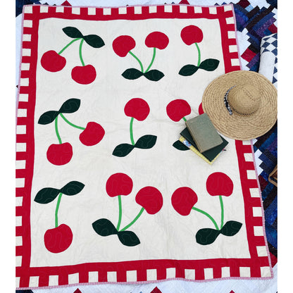 Cherry Delight Quilt LOLO-02e - Downloadable Pattern