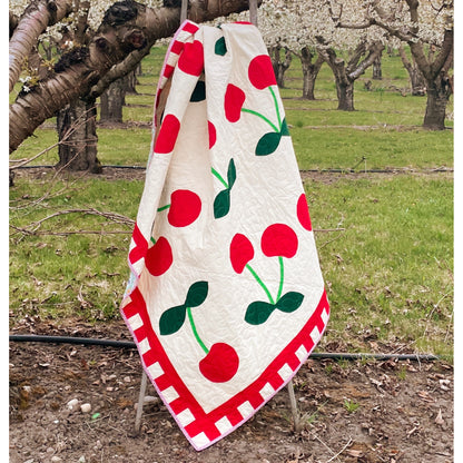 Cherry Delight Quilt LOLO-02e - Downloadable Pattern