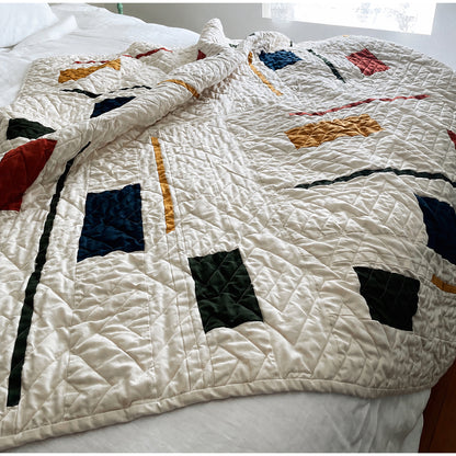 Kindling Scatter Quilt LOLO-04e - Downloadable Pattern