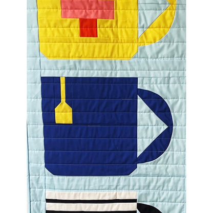 Mugs & Kisses Quilt LOLO-06e - Downloadable Pattern