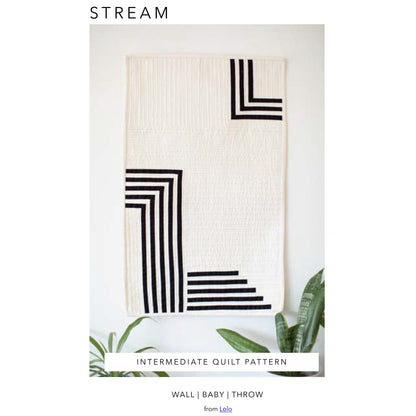 Stream Quilt LOLO-09e - Downloadable Pattern