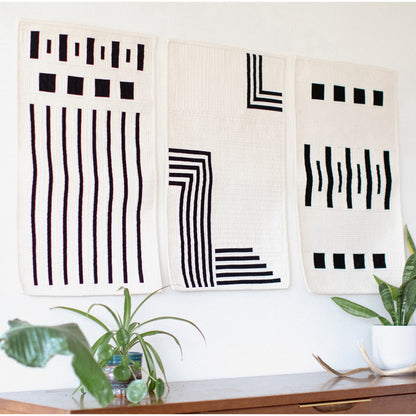 Quaking Aspen, Birch, and Stream Trio Wall Hanging Quilts LOLO-10e - Downloadable Pattern
