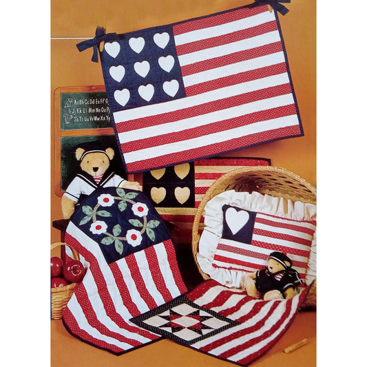 Flags Quilt Pattern LQC-2 - Paper Pattern