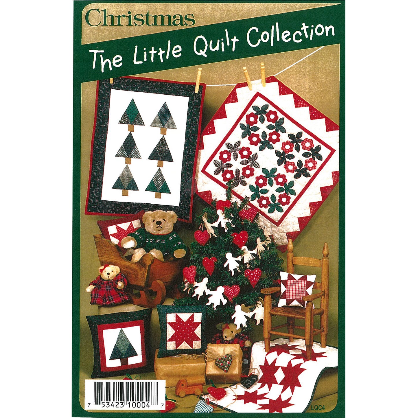 Christmas Quilt Pattern LQC-4 - Paper Pattern