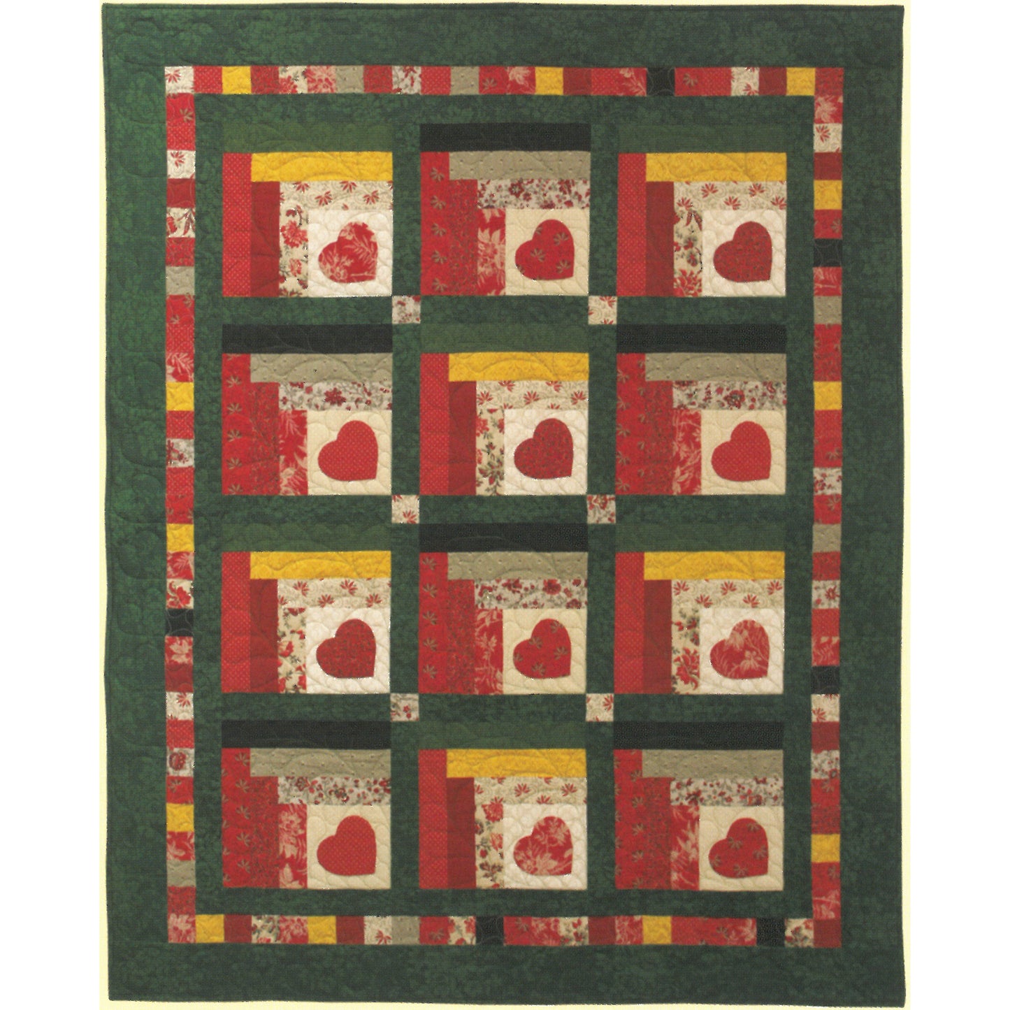 Home for Christmas Quilt Pattern LSC-1703 - Paper Pattern