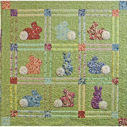 Bunny Tails Quilt Pattern LSC-2101 - Paper Pattern