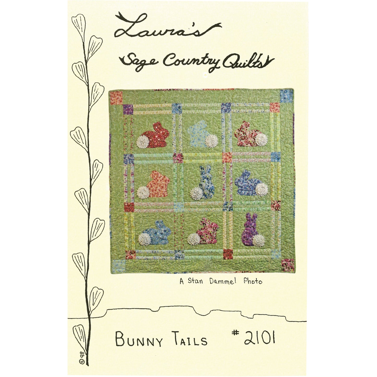 Bunny Tails Quilt Pattern LSC-2101 - Paper Pattern