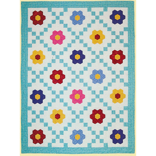 Irish Flower Garden Quilt Pattern LSC-2201 - Paper Pattern