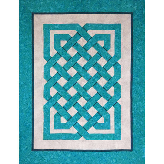 Image of the Celtic Weave quilt.