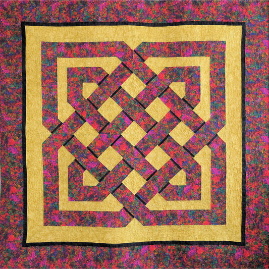 Celtic Square Quilt Pattern MAM-133 - Paper Pattern