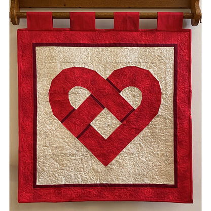 Be My Valentine Wall Hanging MAM-151e - Downloadable Pattern