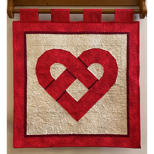 Be My Valentine Wall Hanging MAM-151e - Downloadable Pattern