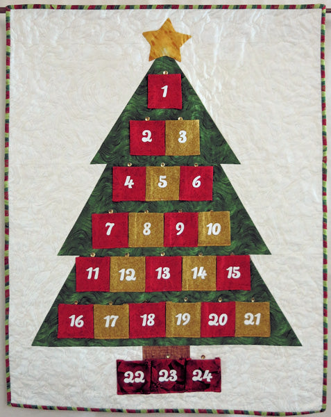 Christmas Countdown Calendar Pattern MAM-170 - Paper Pattern