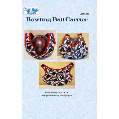 Bowling Ball Carrier MAM-210e - Downloadable Pattern