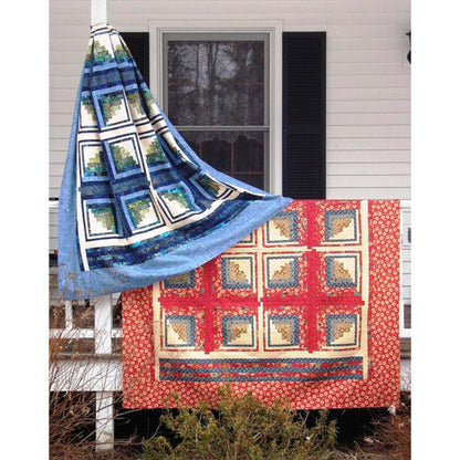 All Around the Cabin Quilt MD-22e - Downloadable Pattern