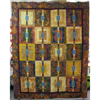 Fat Quarter Swap Quilt MD-40e  - Downloadable Pattern