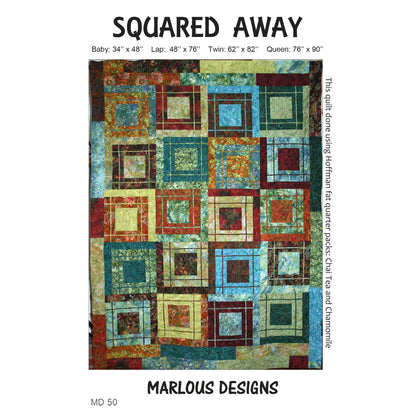 Squared Away Quilt Pattern MD-50 - Paper Pattern