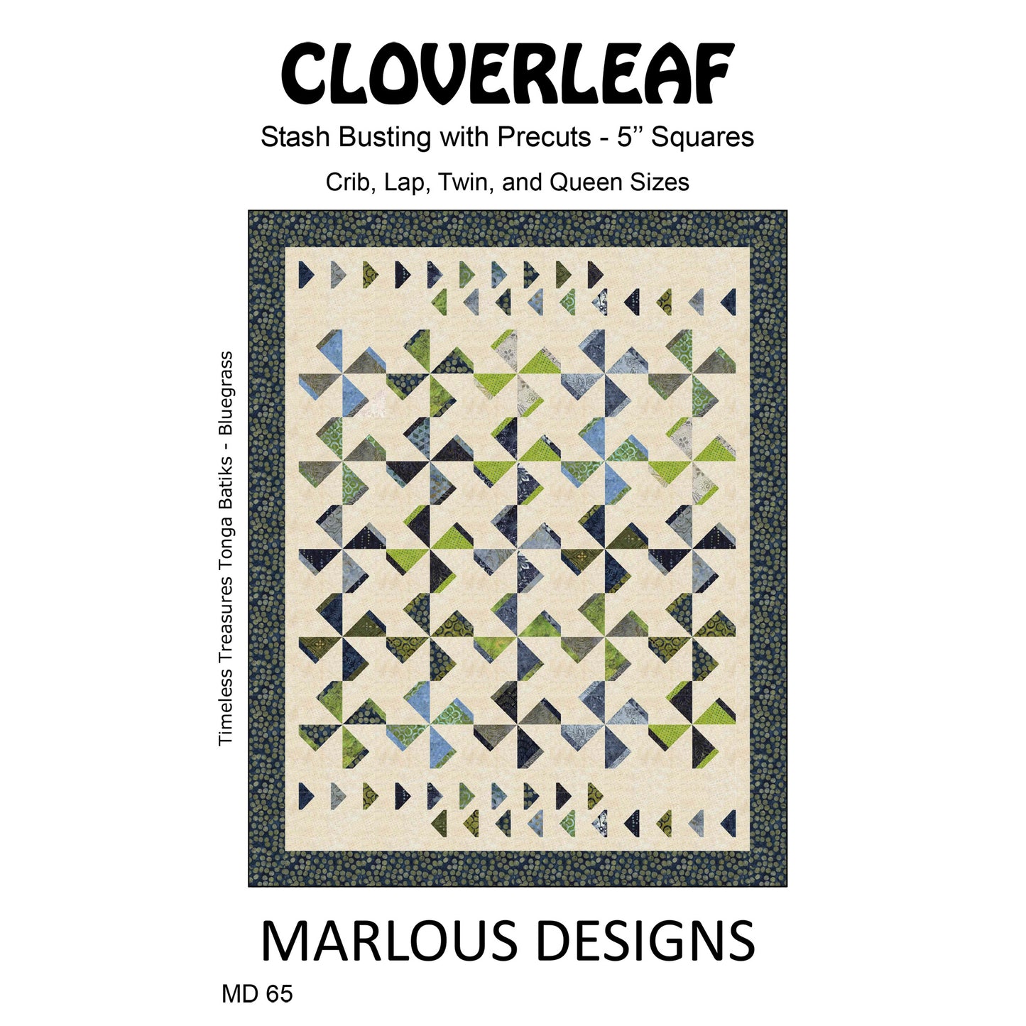 Cloverleaf Quilt MD-65e - Downloadable Pattern