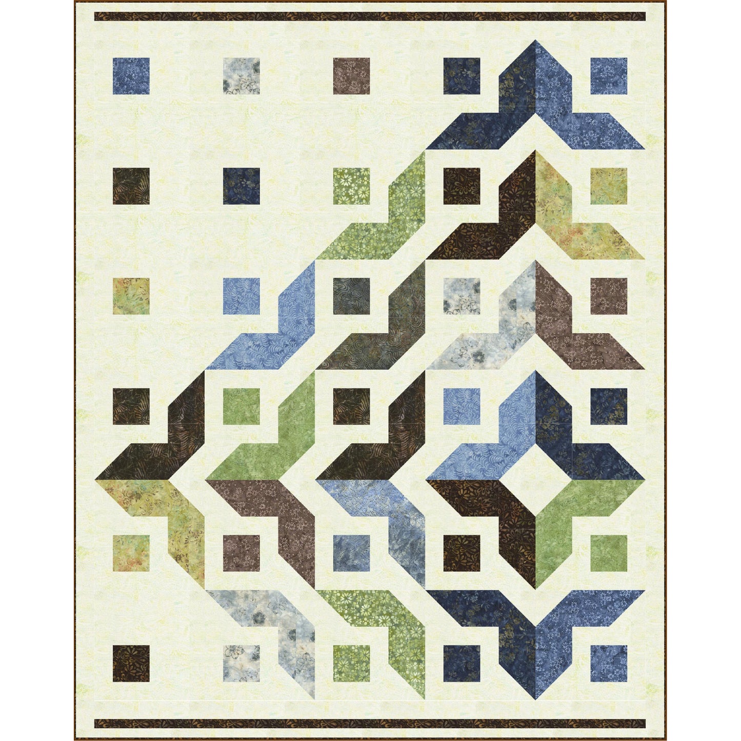 Trailside Quilt Pattern MD-84 - Paper Pattern