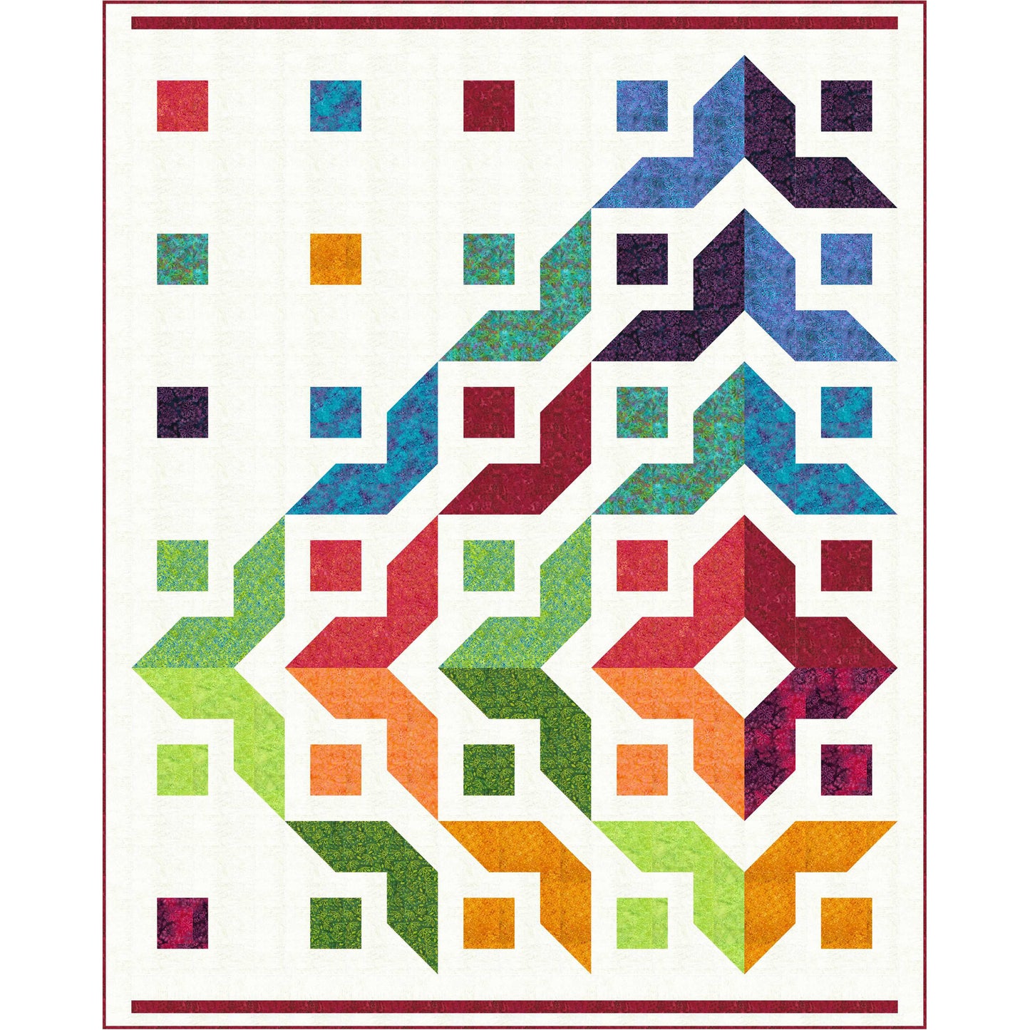 Trailside Quilt Pattern MD-84 - Paper Pattern