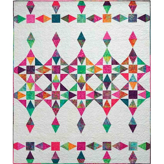 Harlequin Quilt Pattern MD-87 - Paper Pattern