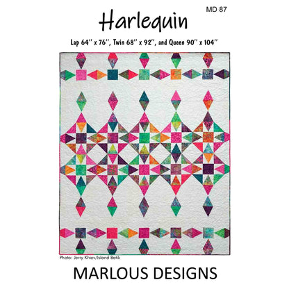 Harlequin Quilt MD-87e - Downloadable Pattern