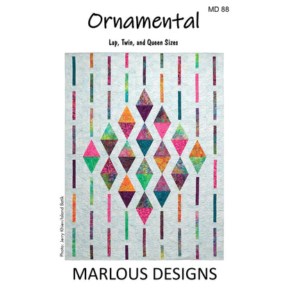 Ornamental Quilt Pattern MD-88 - Paper Pattern