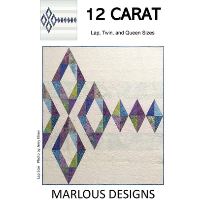 12 Carat Quilt Pattern MD-93 - Paper Pattern