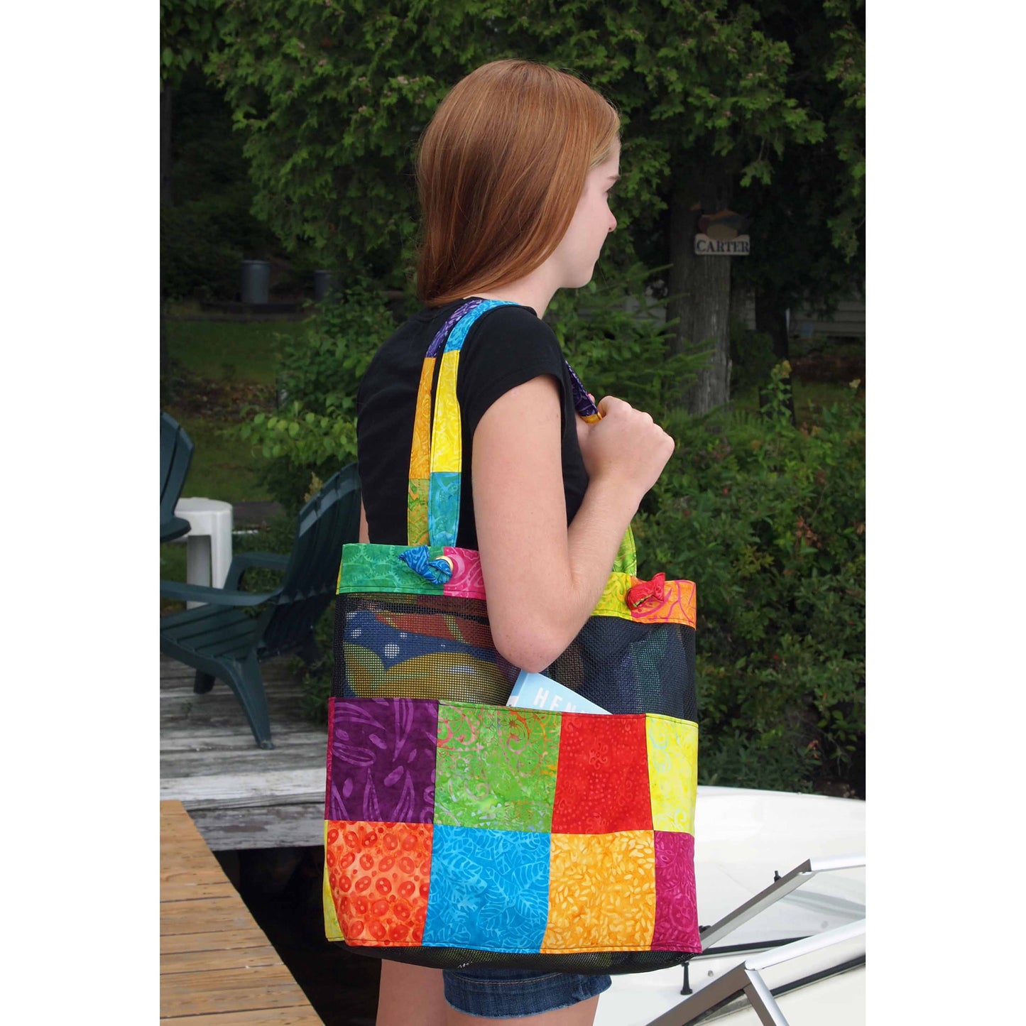 Cabana Mesh Tote Pattern MD-CT19 - Paper Pattern