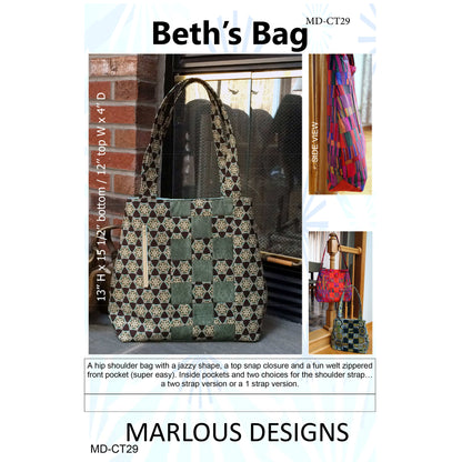 Beth's Bag MD-CT29e  - Downloadable Pattern