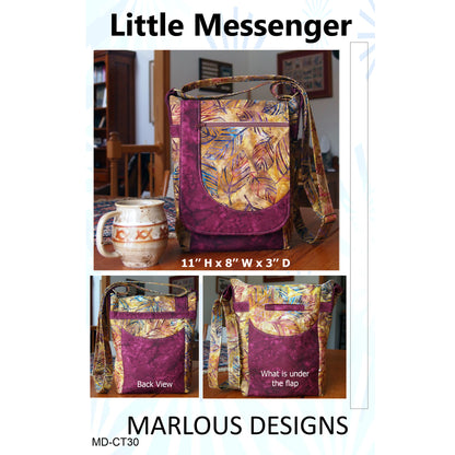 Little Messenger Bag MD-CT30e - Downloadable Pattern