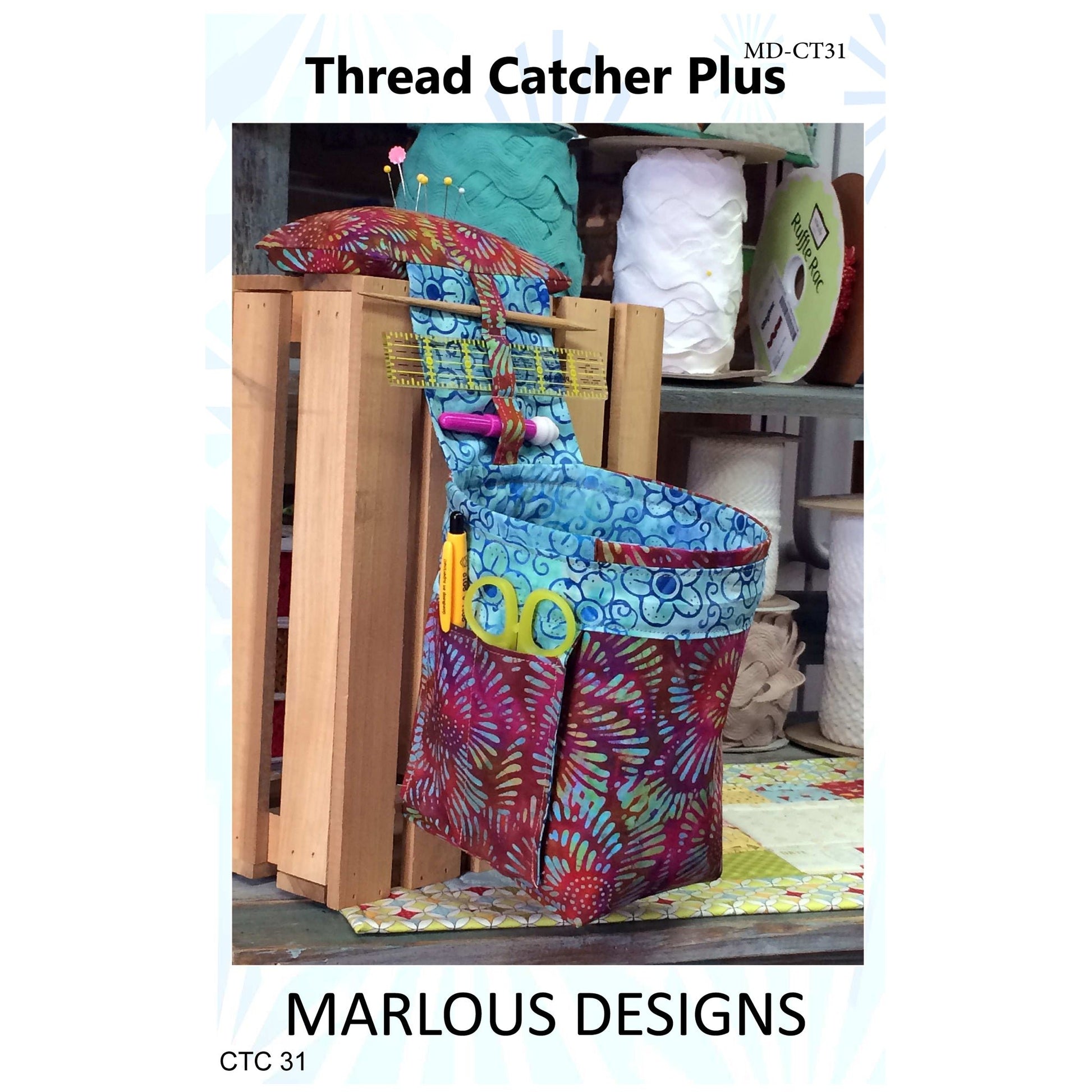 Thread Catcher Plus MD-CT31e - Downloadable Pattern – QuiltWoman.com