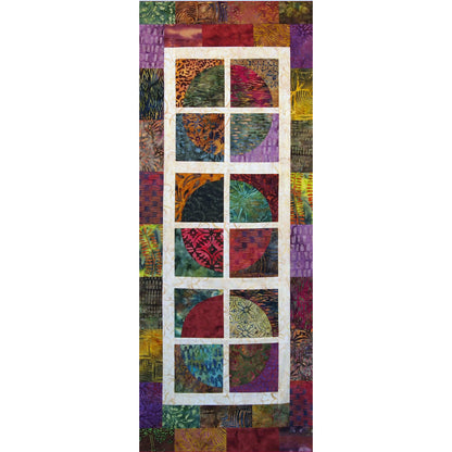 Window with a View Table Runner Pattern MD-TR14 - Paper Pattern