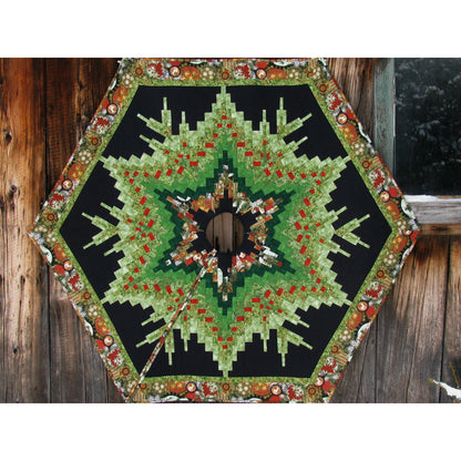 Bargello Tree Skirt Pattern ME-111 - Paper Pattern