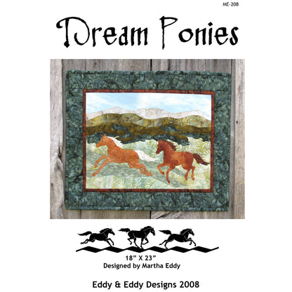 Dream Ponies Quilt Pattern ME-208 - Paper Pattern