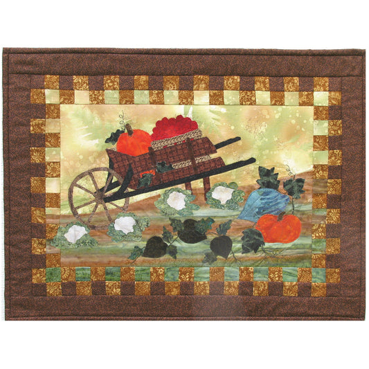 From the Garden Wall Hanging Pattern ME-210 - Paper Pattern