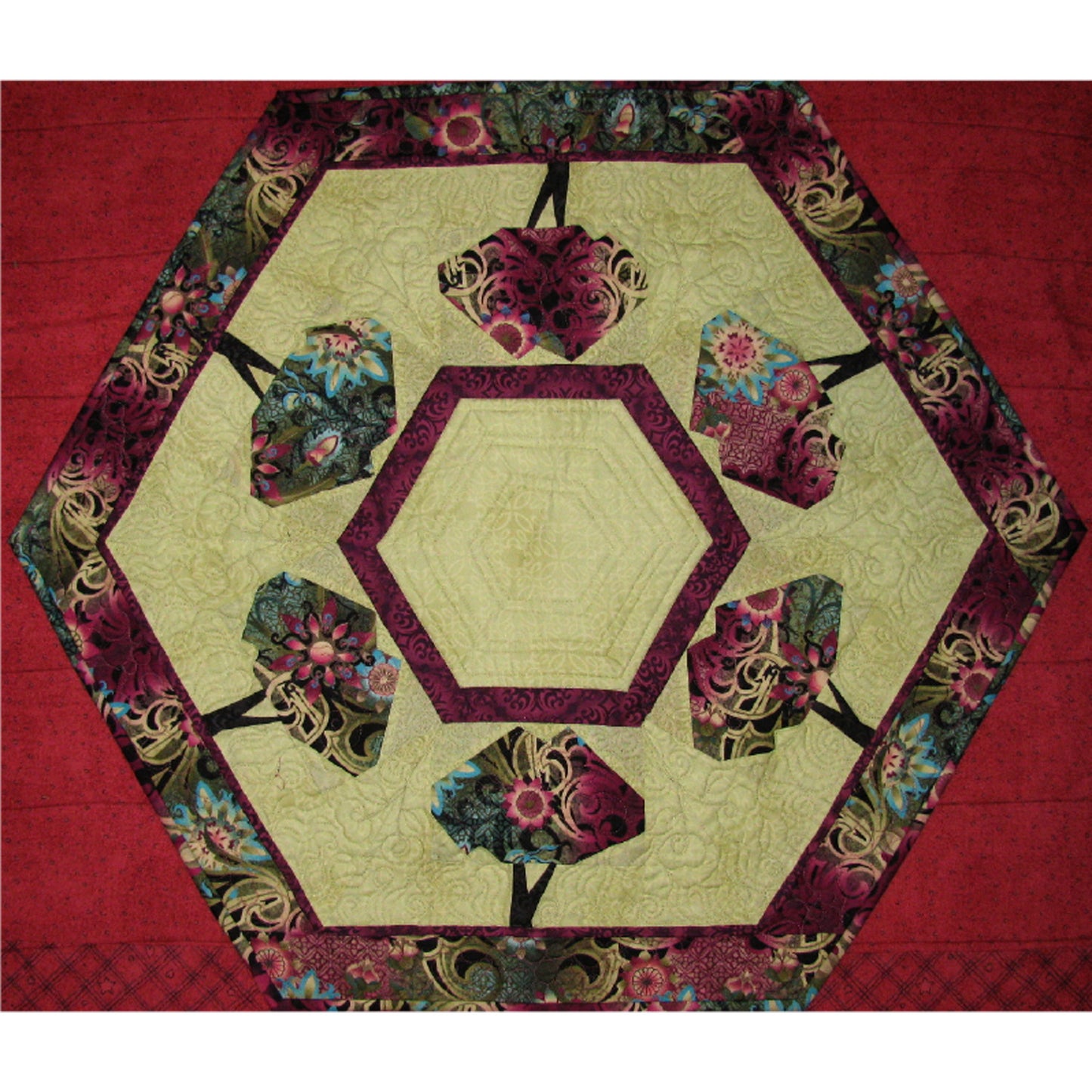 Cherry Orchard Quilt ME-313e - Downloadable Pattern