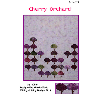 Cherry Orchard Quilt ME-313e - Downloadable Pattern