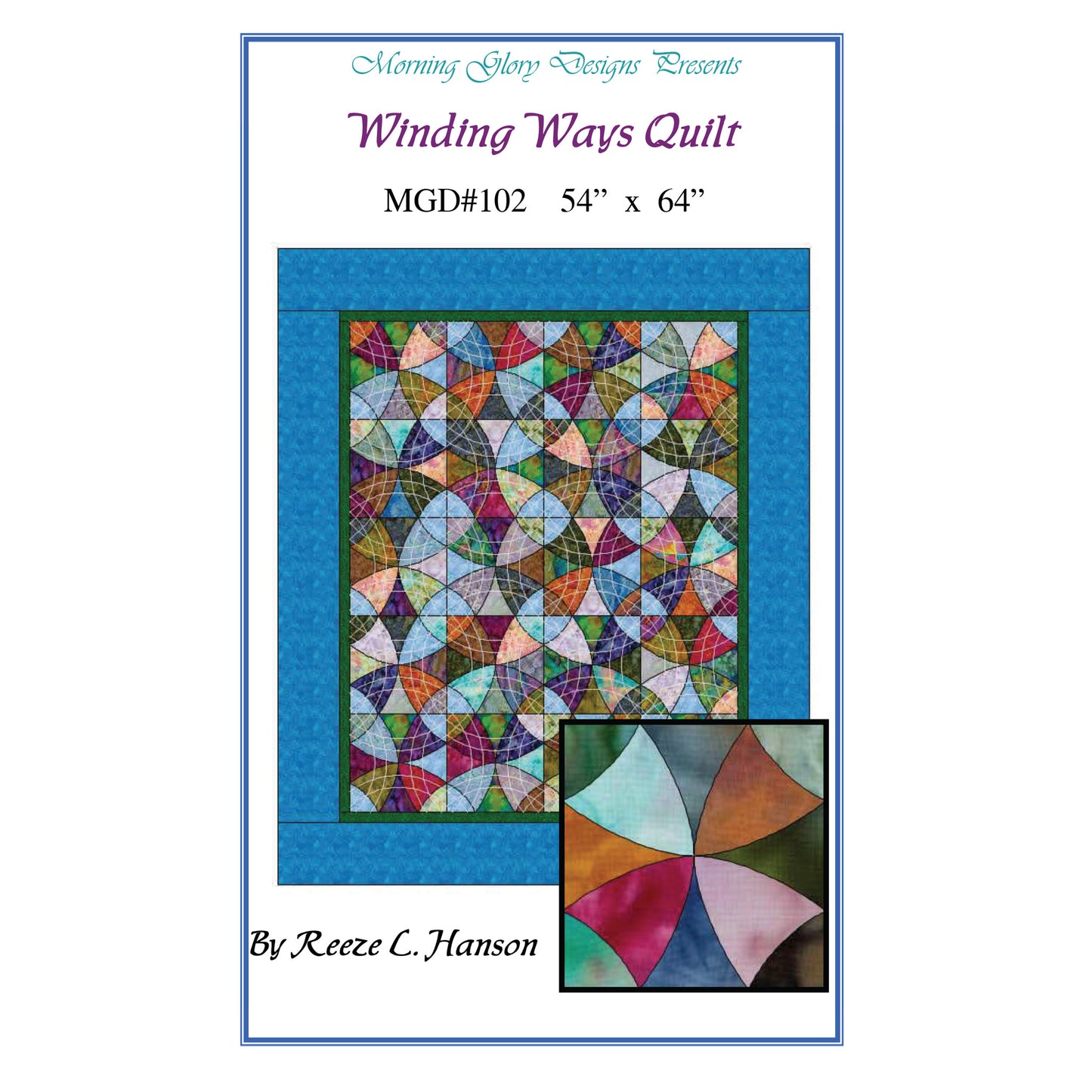 Winding Ways Quilt MGD-102e - Downloadable Pattern