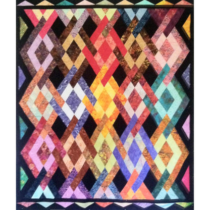 Peggy's Diamonds Quilt Pattern MGD-111 - Paper Pattern